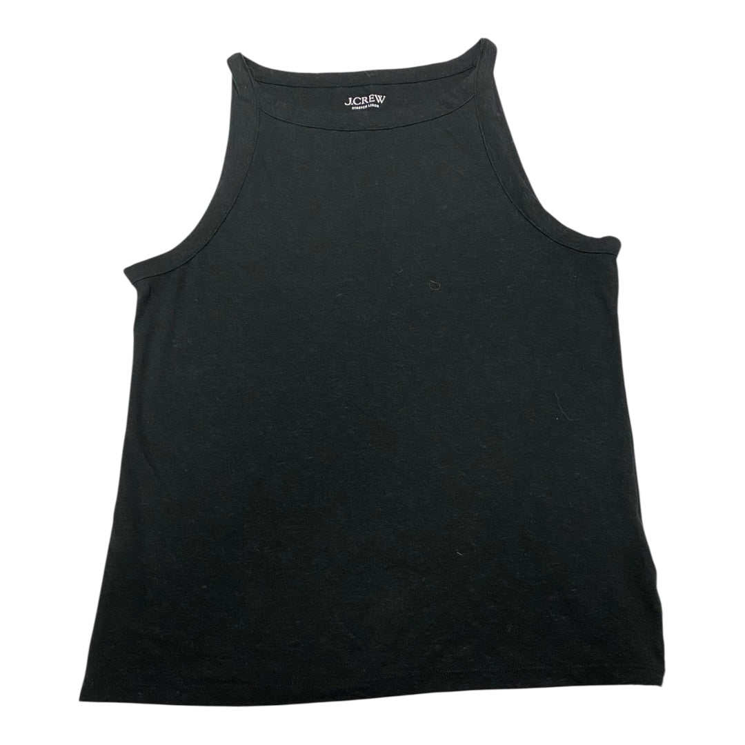Top Sleeveless By J. Crew In Black, Size:Xl