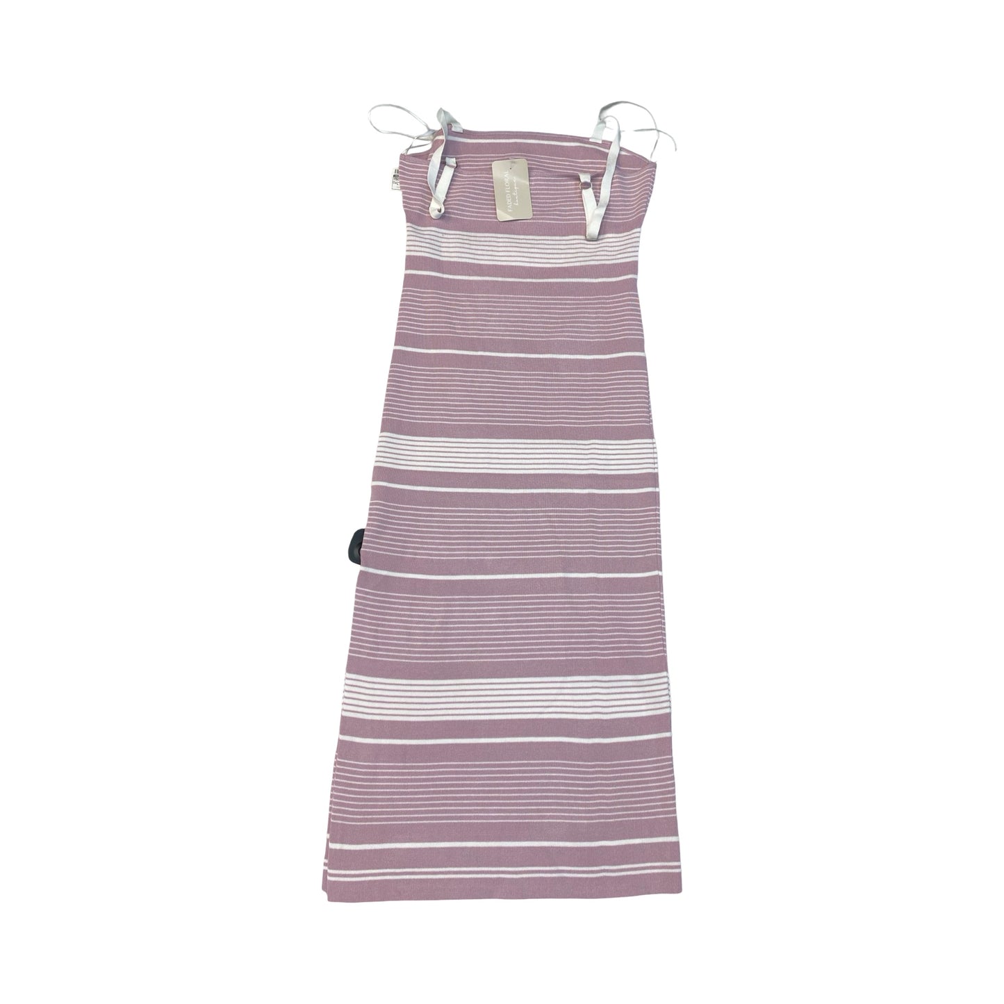 Dress Casual Maxi By Mable In Purple & White, Size:L