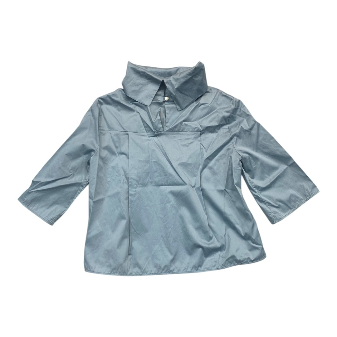 Top 3/4 Sleeve By Cmc In Blue, Size:M