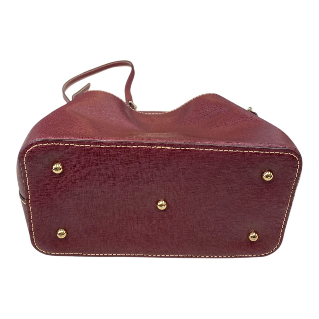 Handbag Designer By Dooney And Bourke In Red, Size:Medium