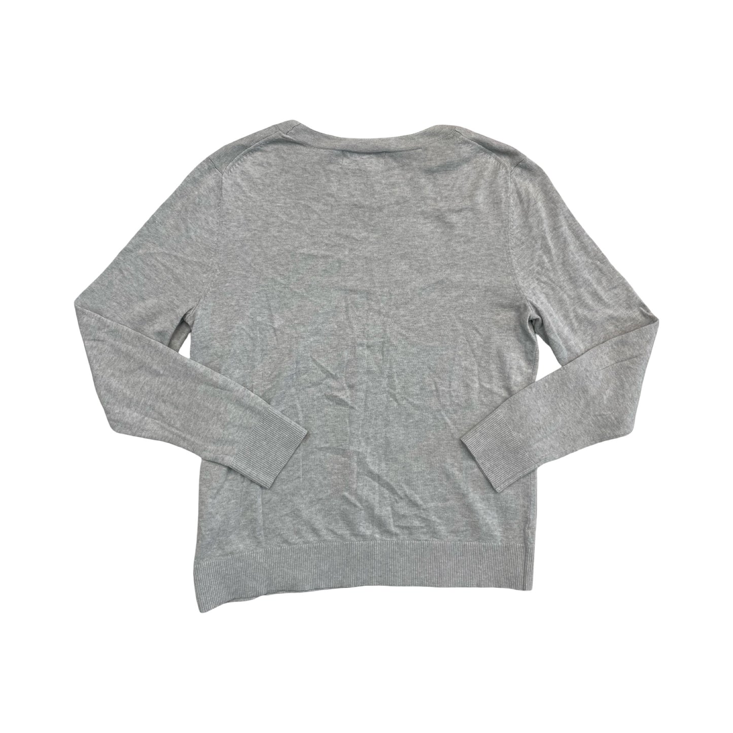 Sweater By Banana Republic In Grey, Size:L