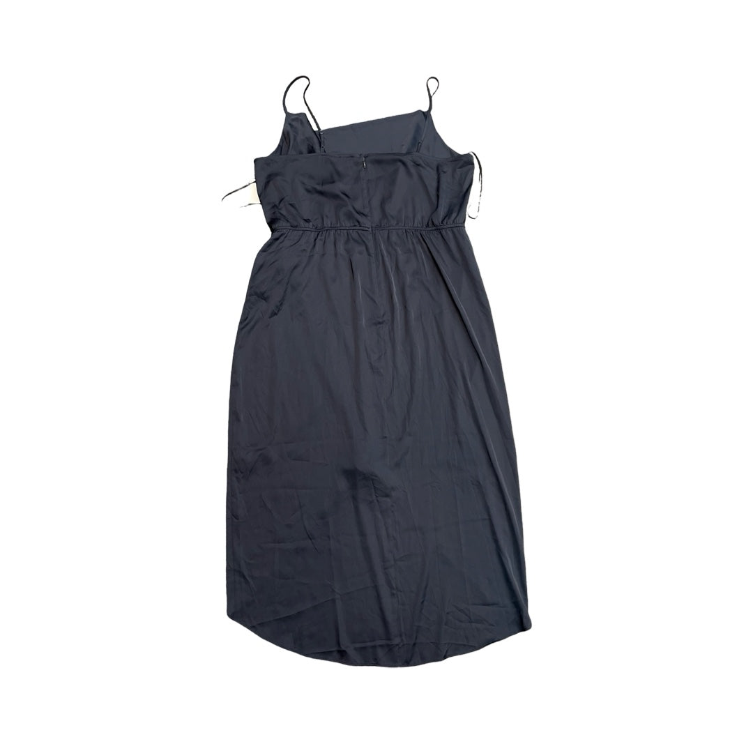 Dress Casual Midi By Express In Navy, Size:Xl
