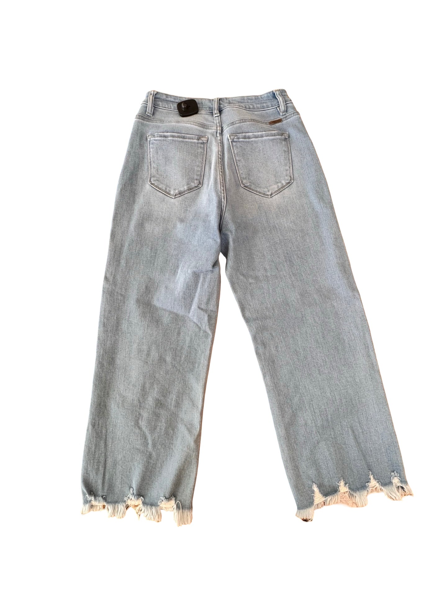 Jeans Wide Leg By Kancan In Blue Denim, Size:4