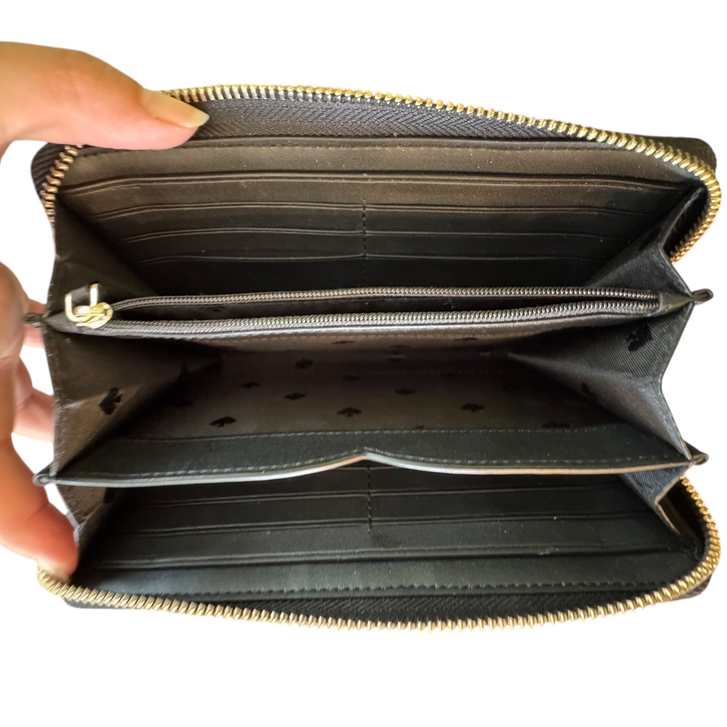 Wallet Designer By Kate Spade In Black, Size:Large