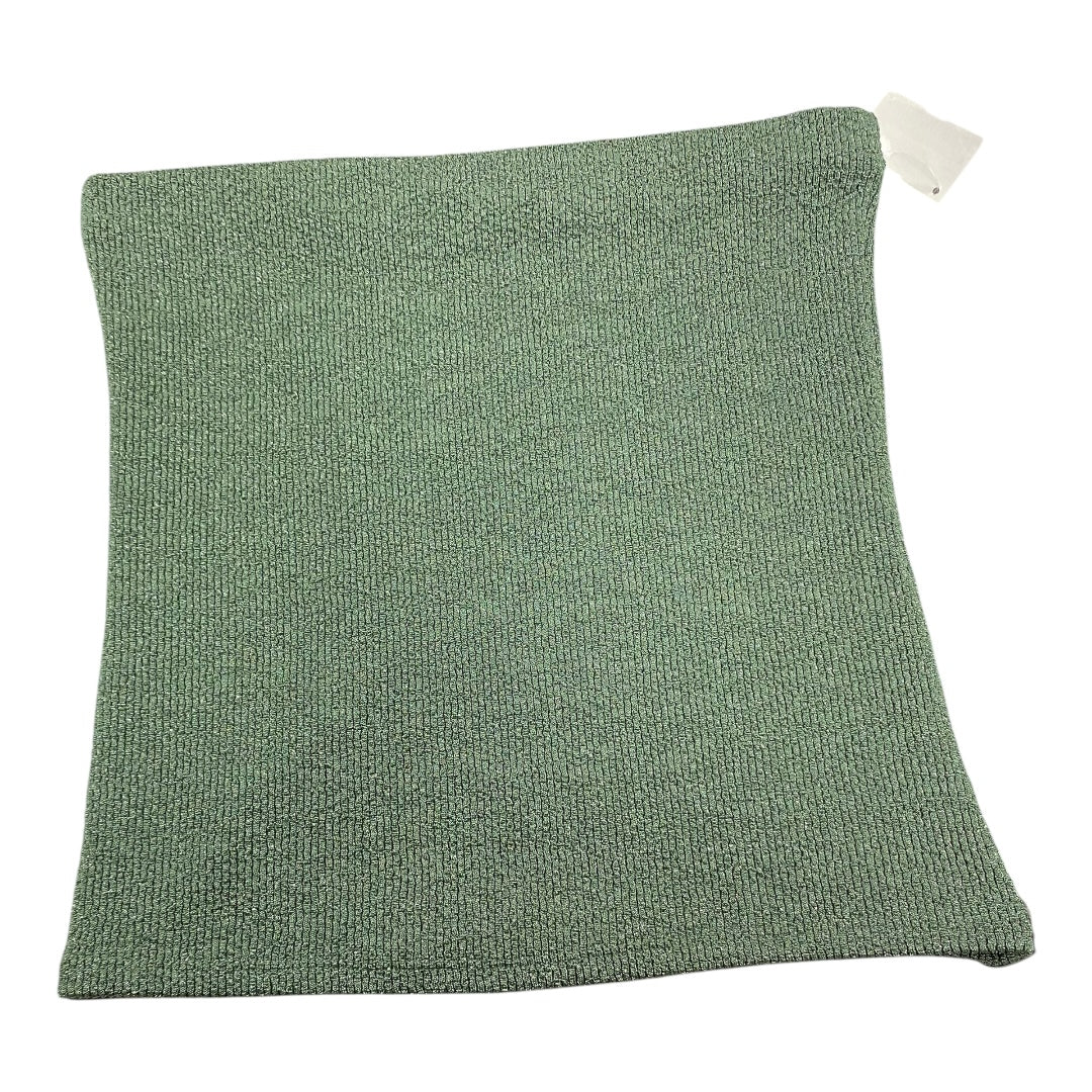 Top Sleeveless By Zara In Green, Size:L