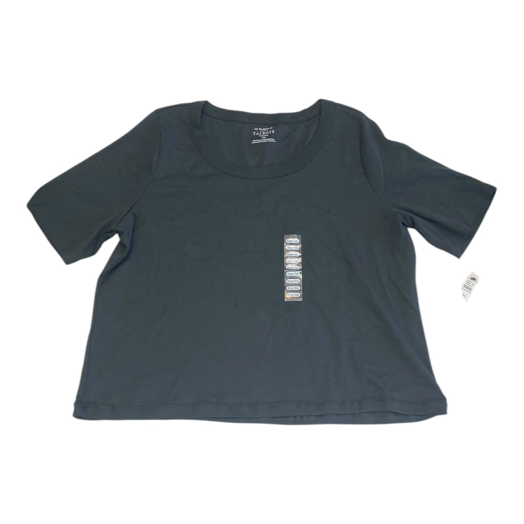 Top Ss By Talbots In Black, Size:2X