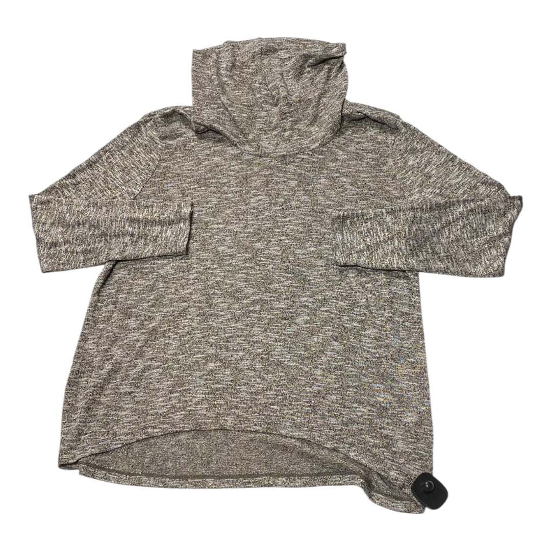 Sweater By Chicos In Gold & Grey, Size:Xl