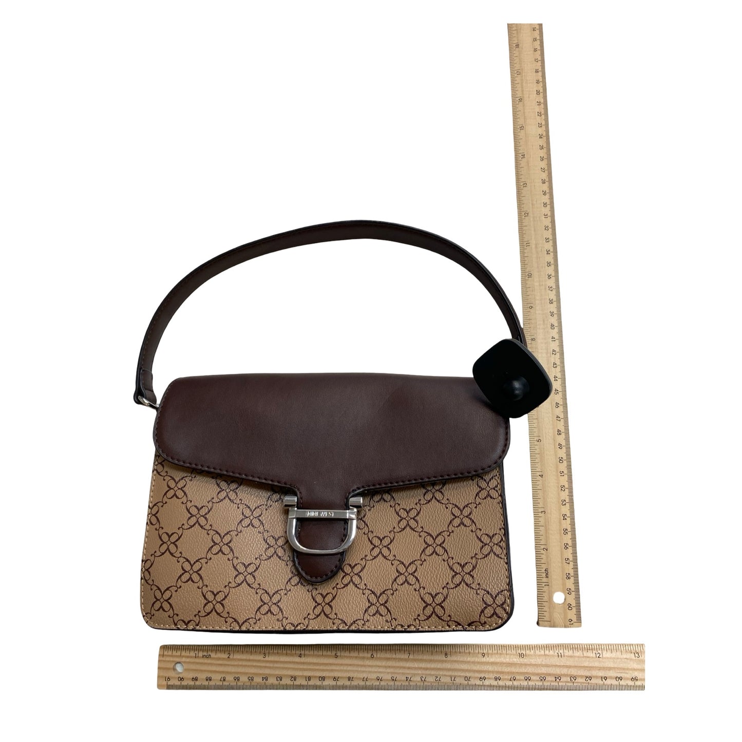 Handbag By Nine West In Brown, Size:Small