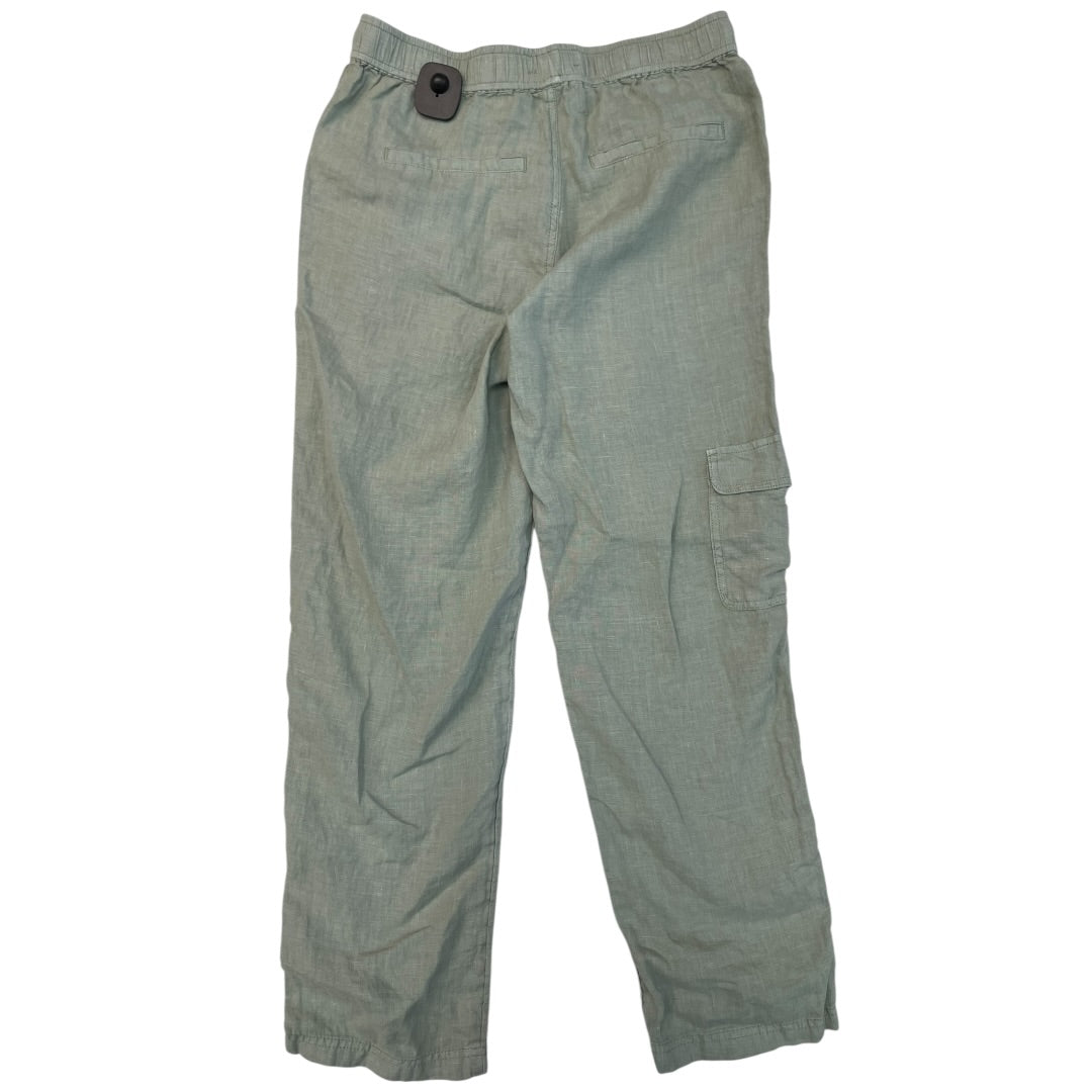 Pants Linen By Rachel Zoe In Green, Size:S