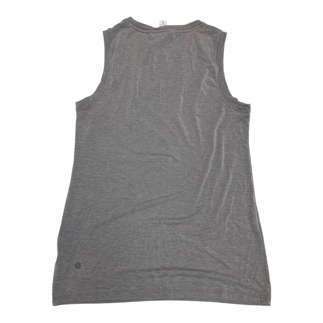 Athletic Tank Top By Athleta In Grey, Size:Xs