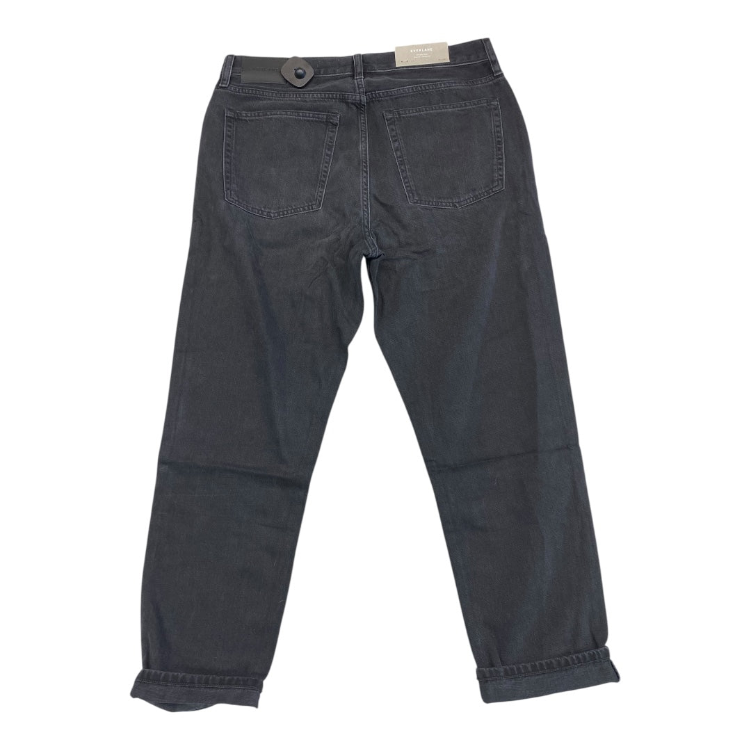 Jeans Straight By Everlane In Black, Size:10