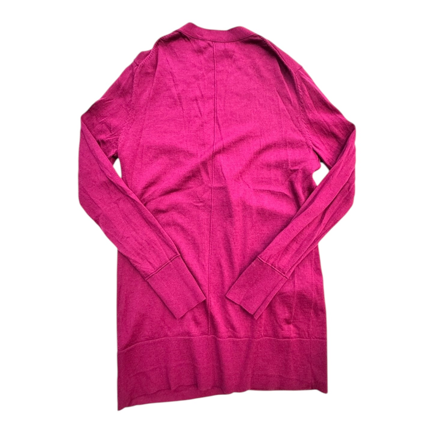 Sweater Cardigan By Banana Republic In Purple, Size:S