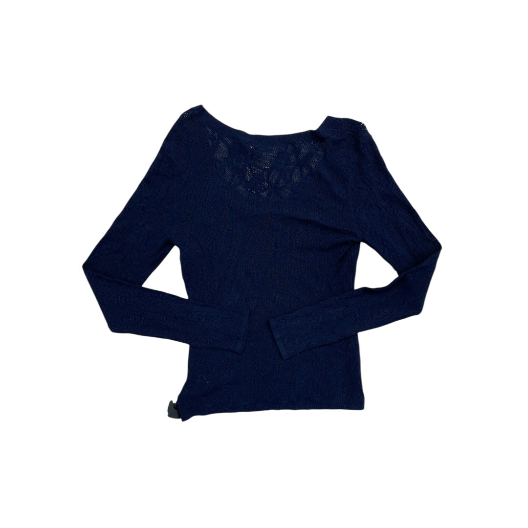 Top Ls By Z Supply In Navy, Size:M