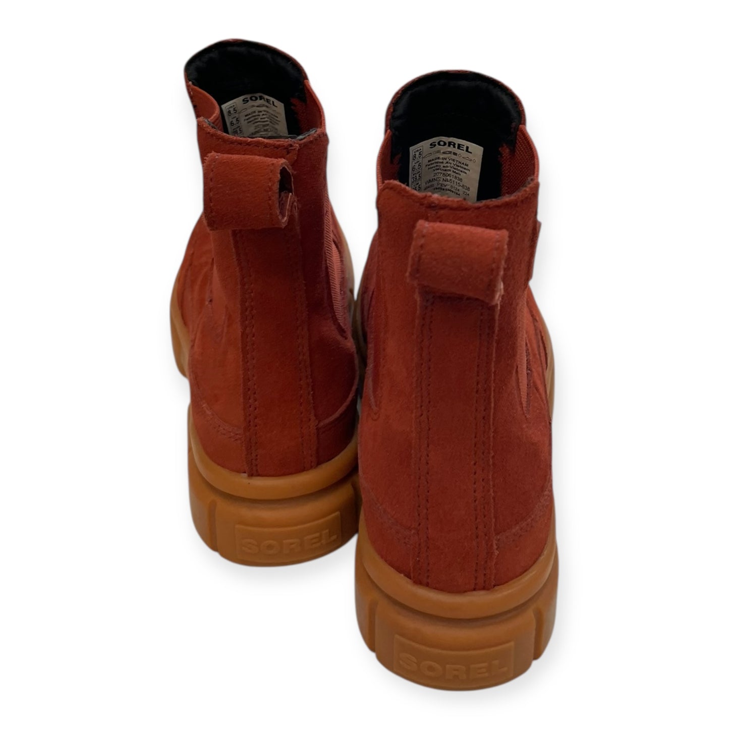 Boots Designer By Sorel In Red, Size:8.5