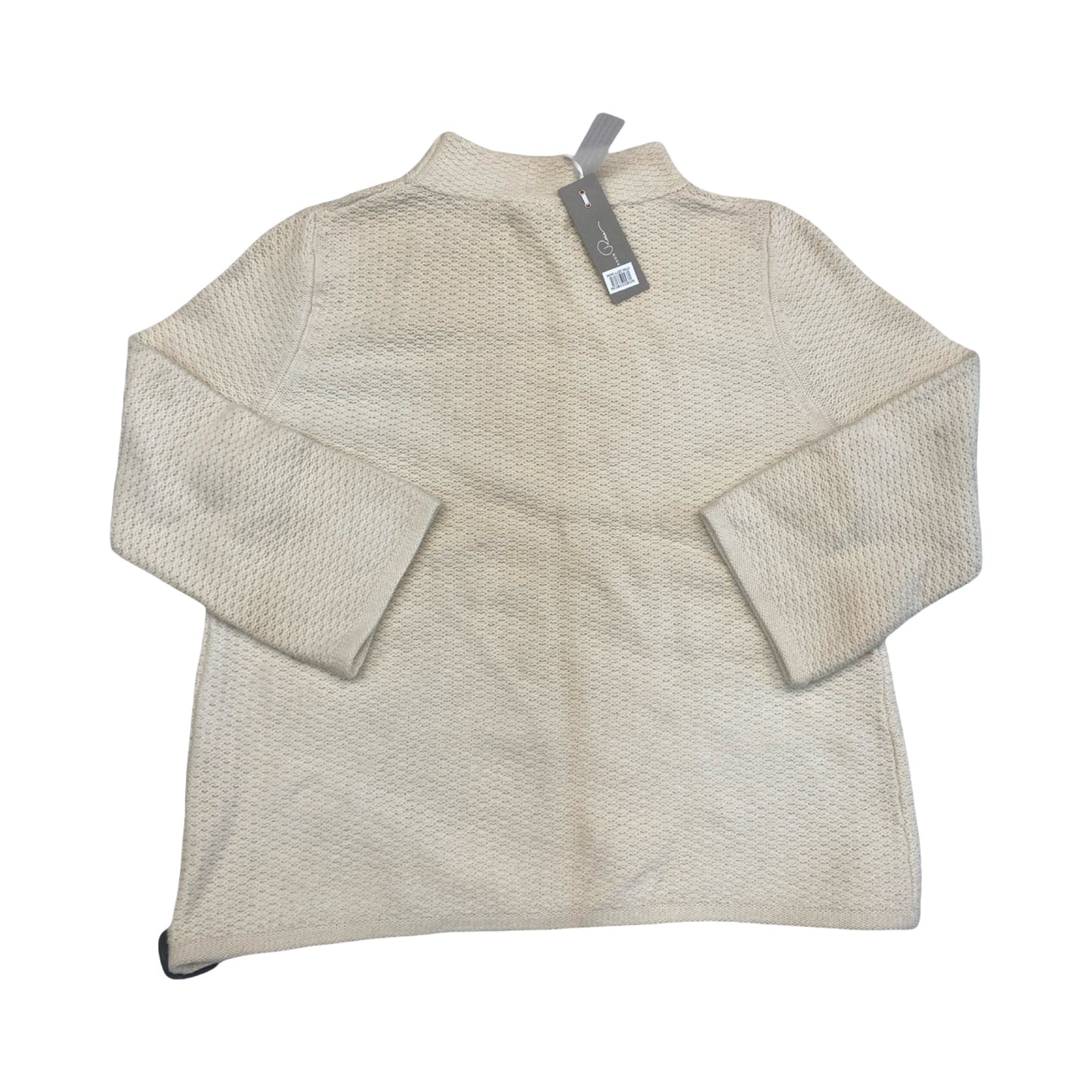 Sweater Cashmere By Cmb In Cream, Size:L