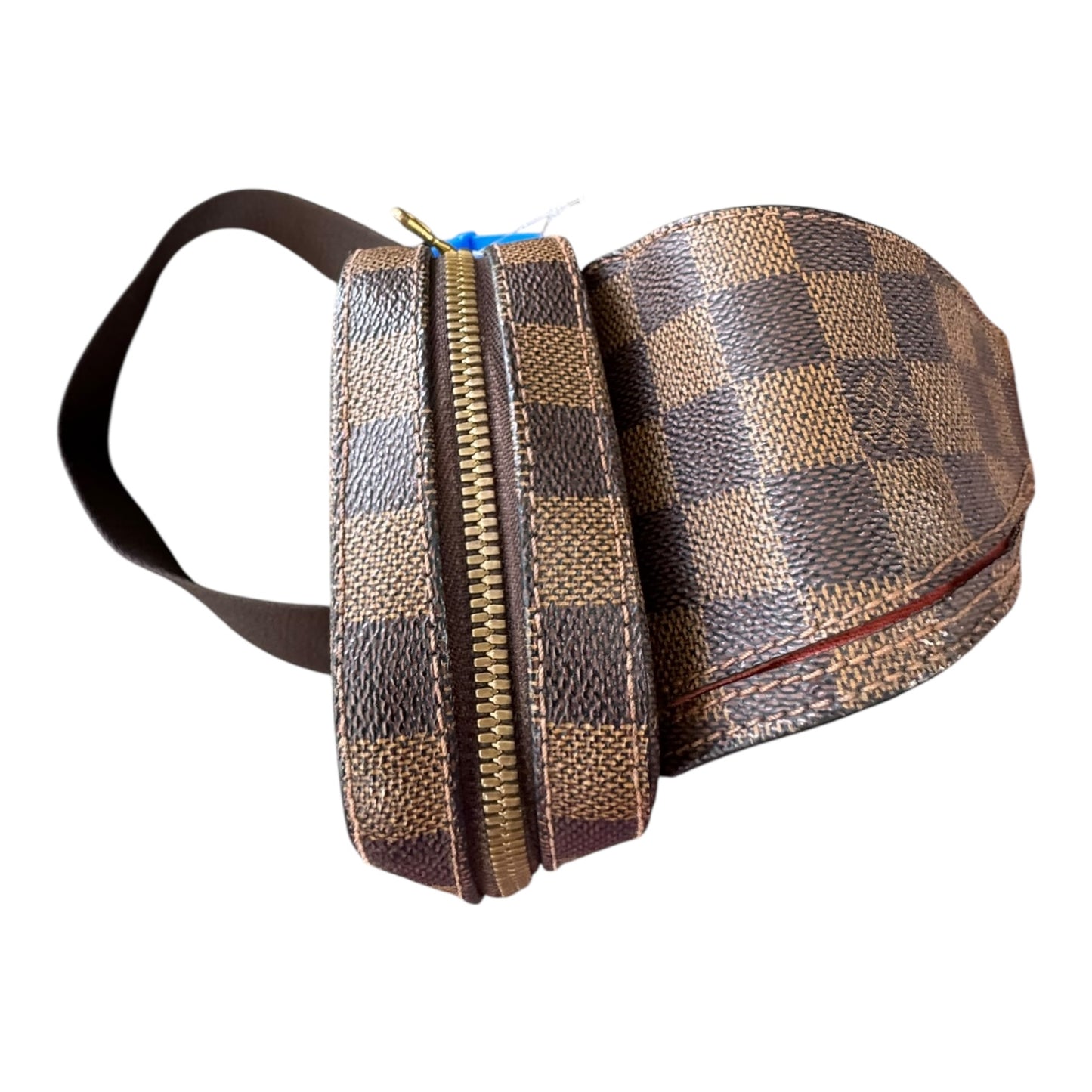 Handbag Luxury Designer By Louis Vuitton In Brown, Size:Small
