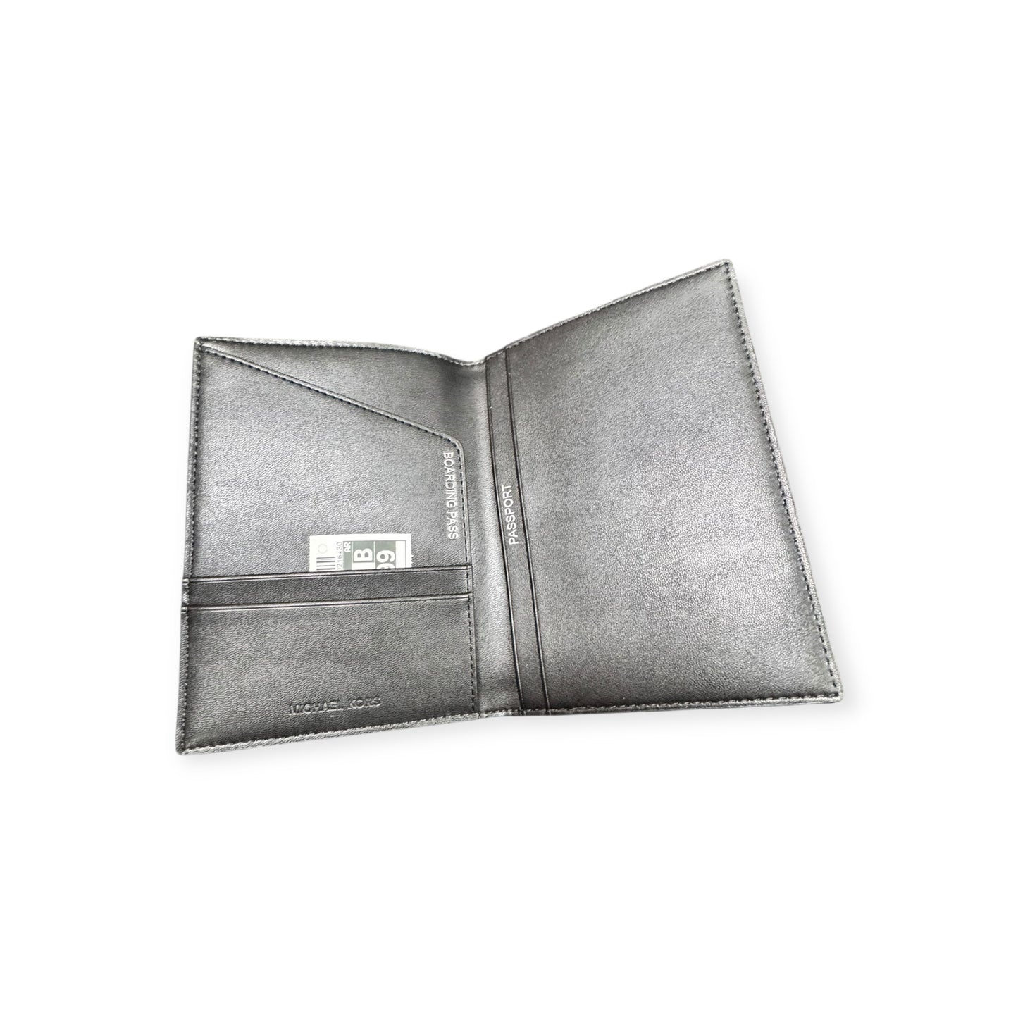Wallet Passport Designer By Michael Kors In Black, Size:Medium