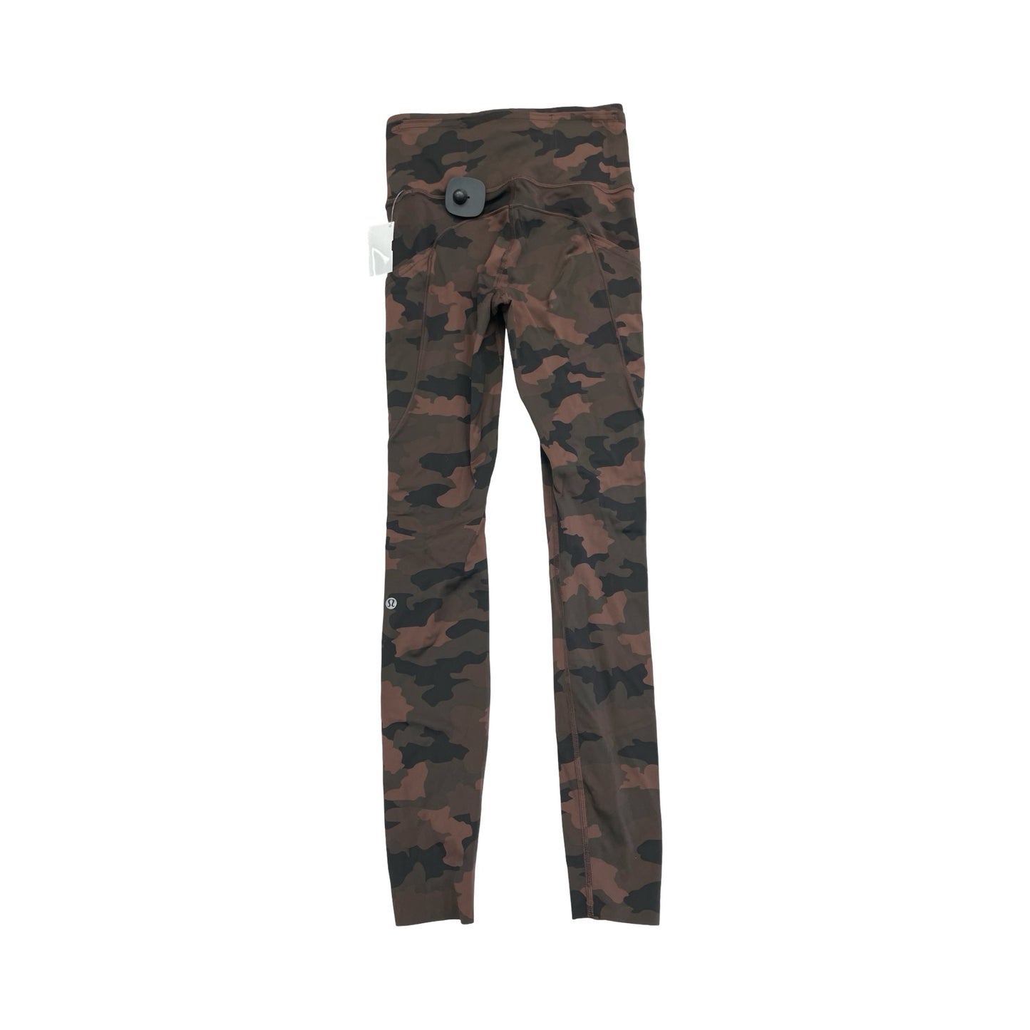 Athletic Leggings By Lululemon In Camouflage Print, Size:4