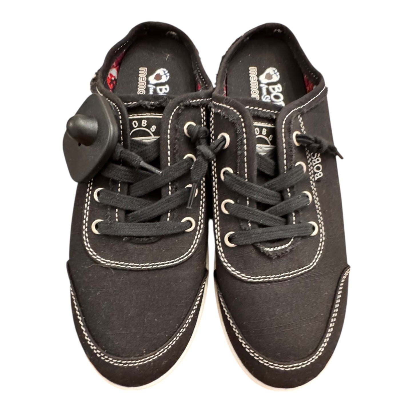 Shoes Sneakers By Bobs In Black & White, Size:7