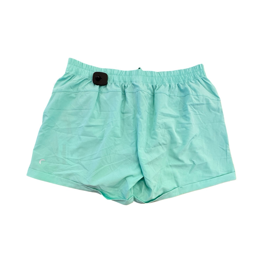 Athletic Shorts By Zyia In Green, Size:Xxl