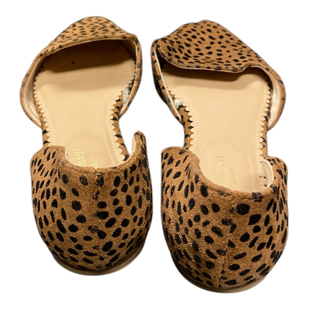 Shoes Flats By Isaac Mizrahi In Animal Print, Size:7.5