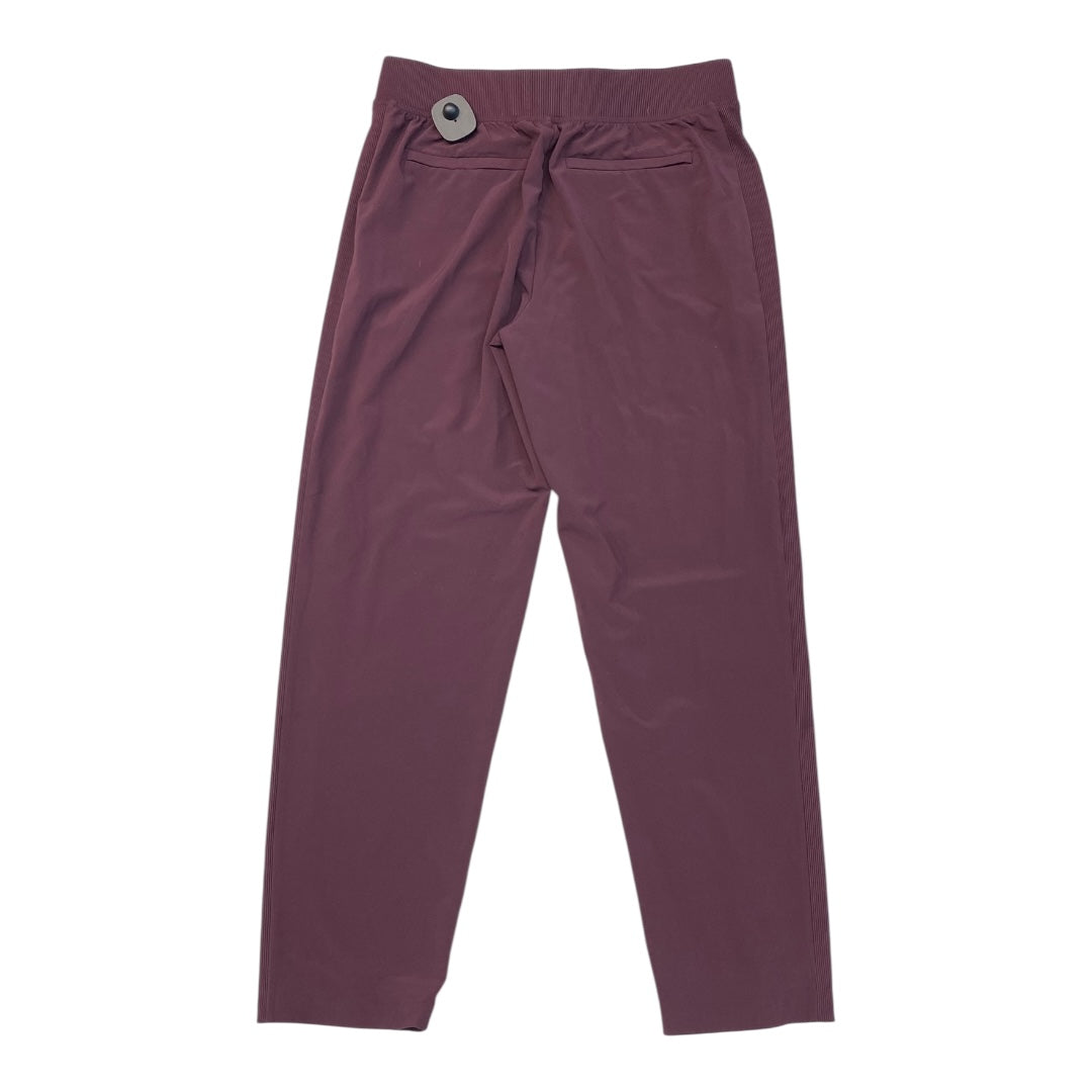 Athletic Pants By Athleta In Maroon, Size:6