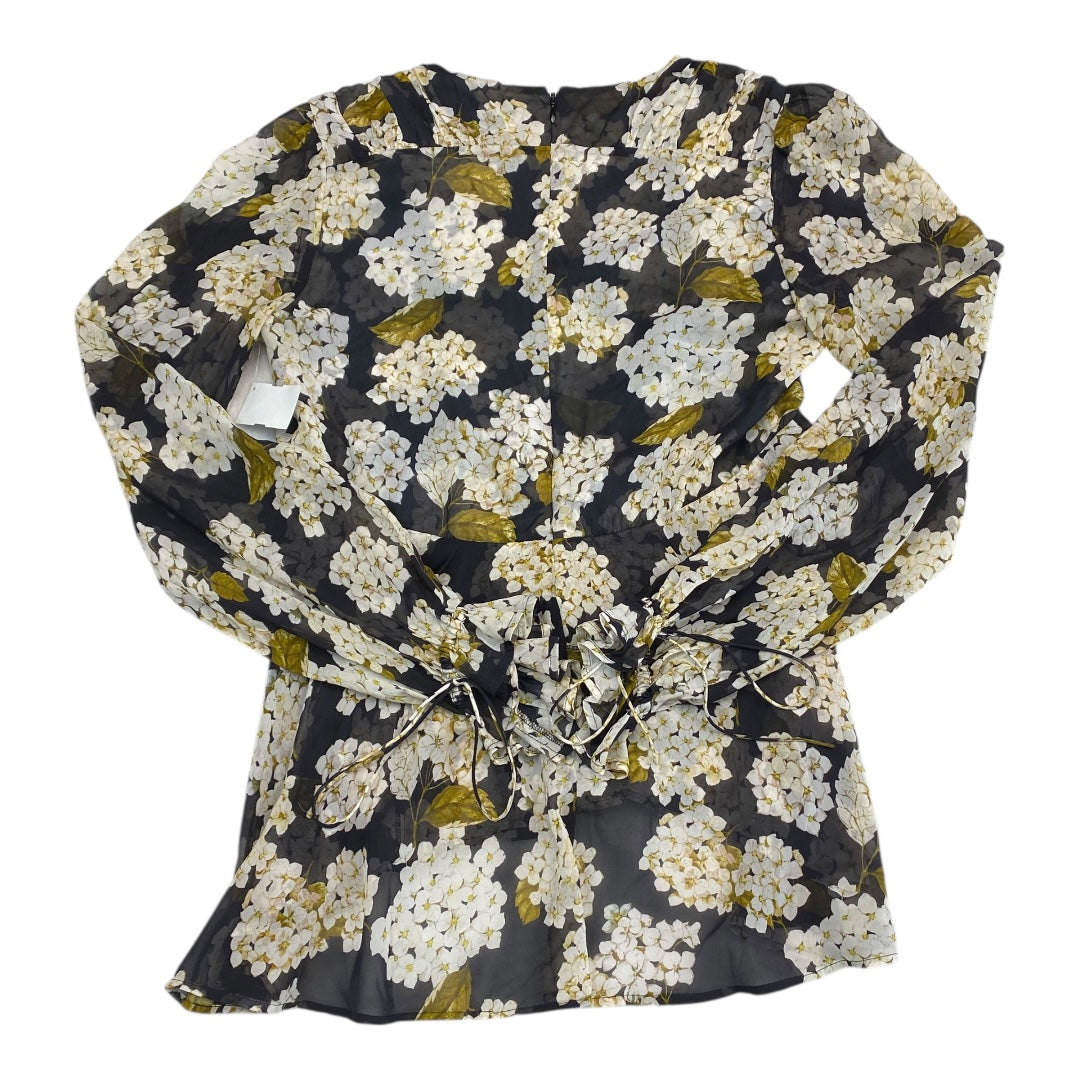 Top Ls Designer By Cma In Floral Print, Size:S