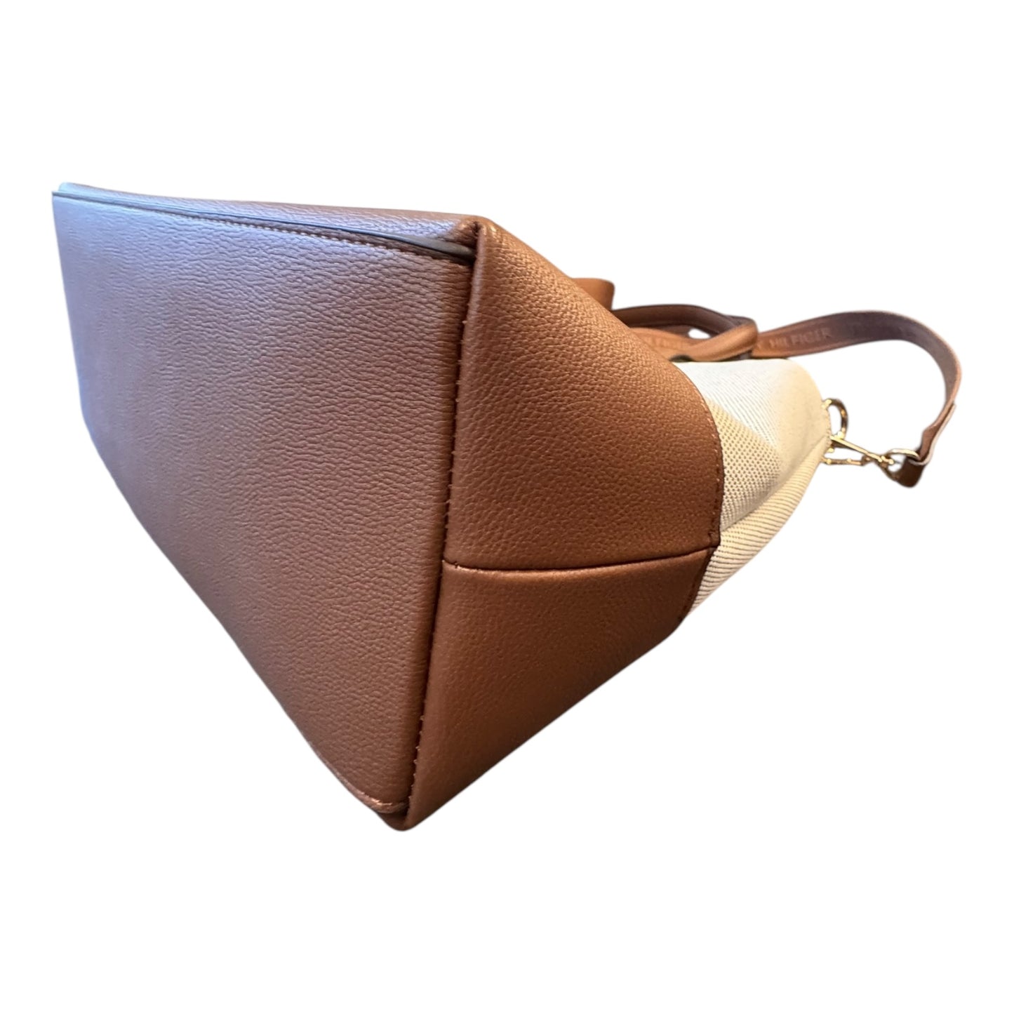 Handbag By Tommy Hilfiger In Cream, Size:Large