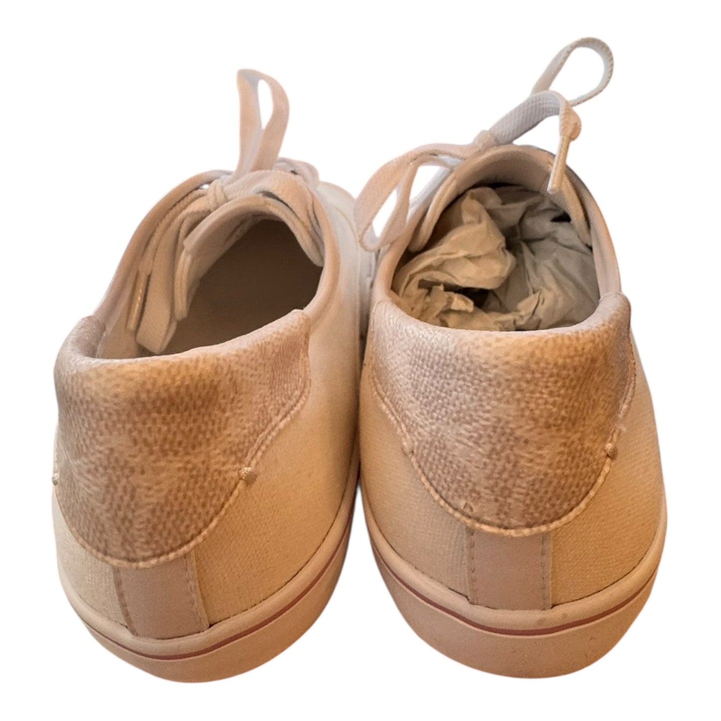 Shoes Designer By Coach In Pink & White, Size:9.5