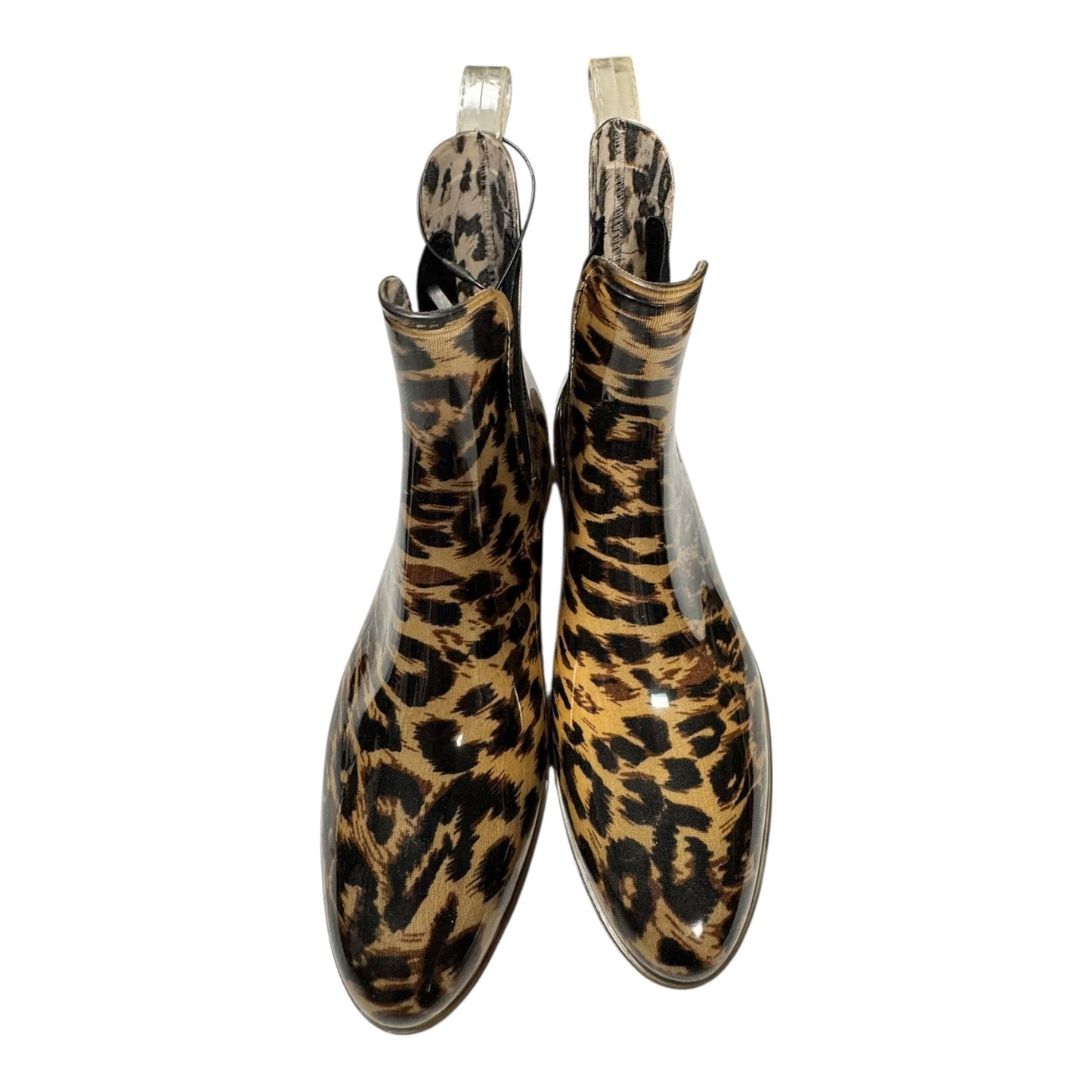 Boots Rain By J. Crew In Animal Print, Size:10