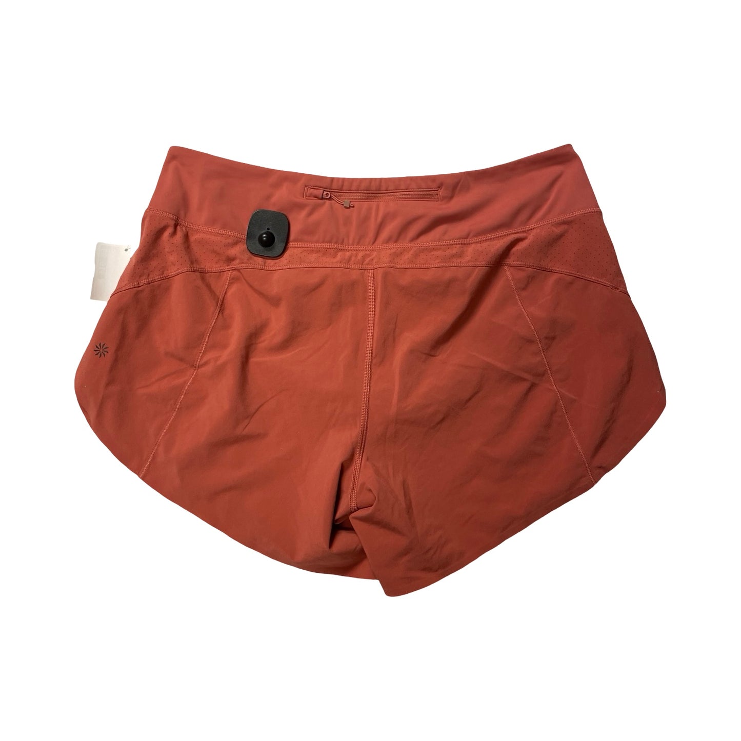 Athletic Shorts By Athleta In Orange, Size:L