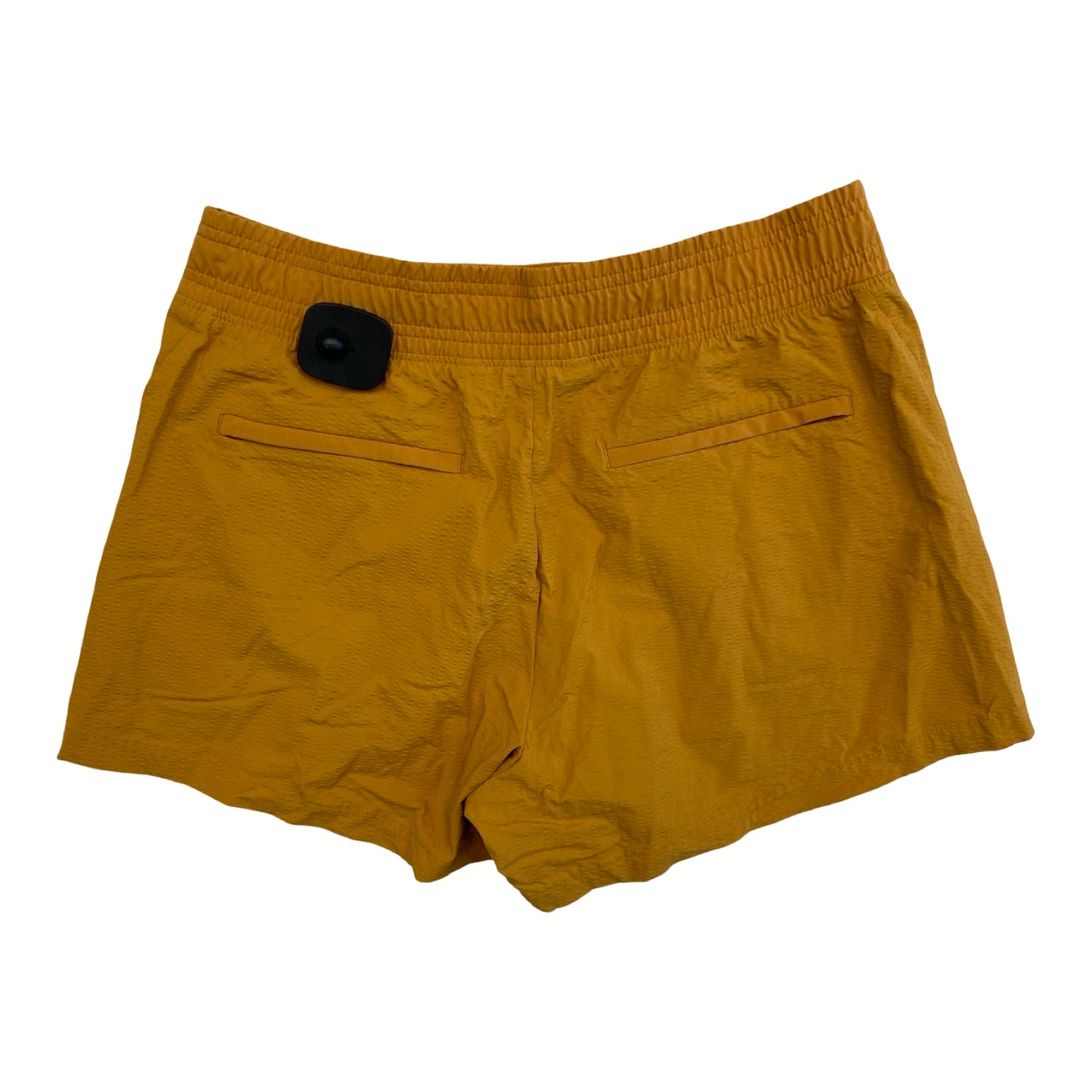 Athletic Shorts By Athleta In Gold, Size:4
