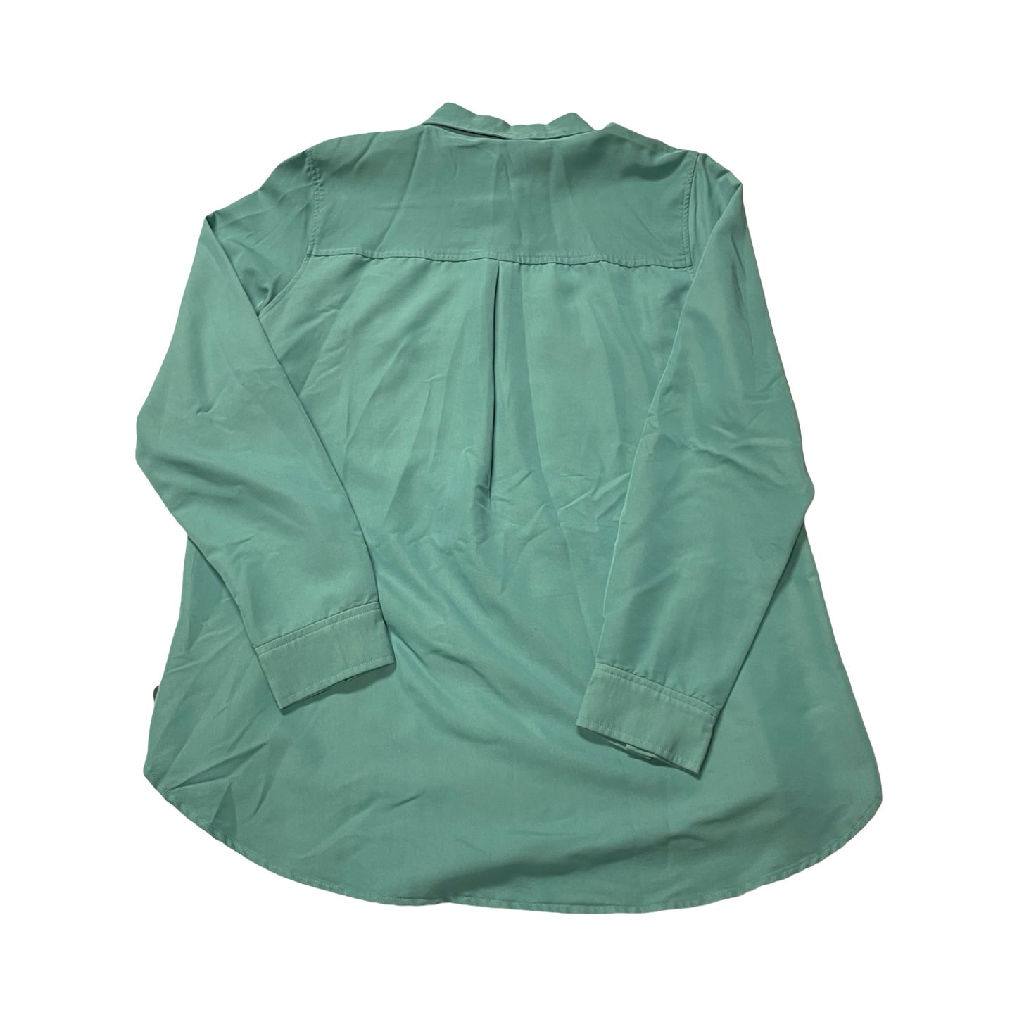Top Ls By Lands End In Green, Size:L