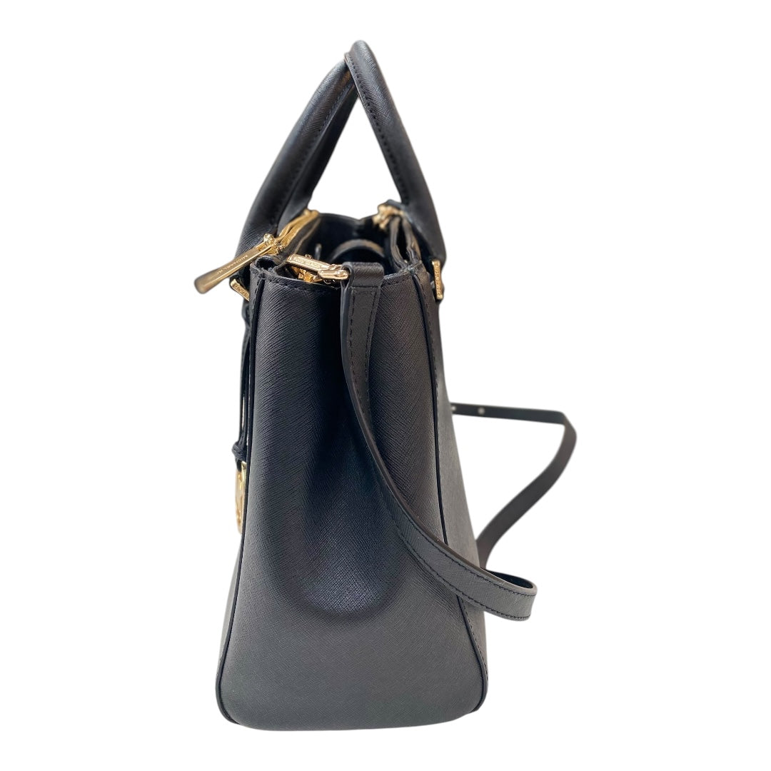 Handbag Designer By Michael Kors In Black, Size:Medium