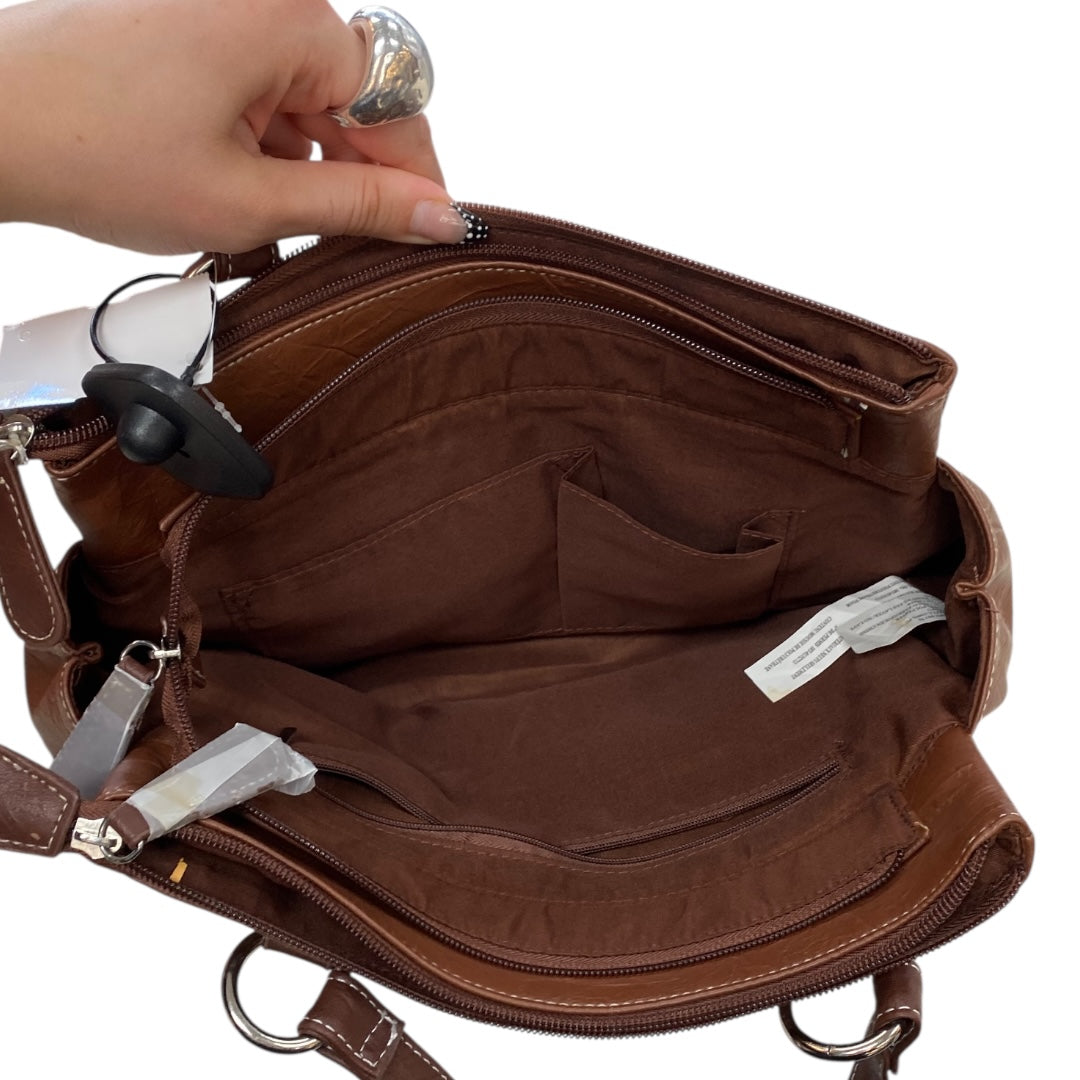 Handbag By Cmc In Brown, Size:Medium