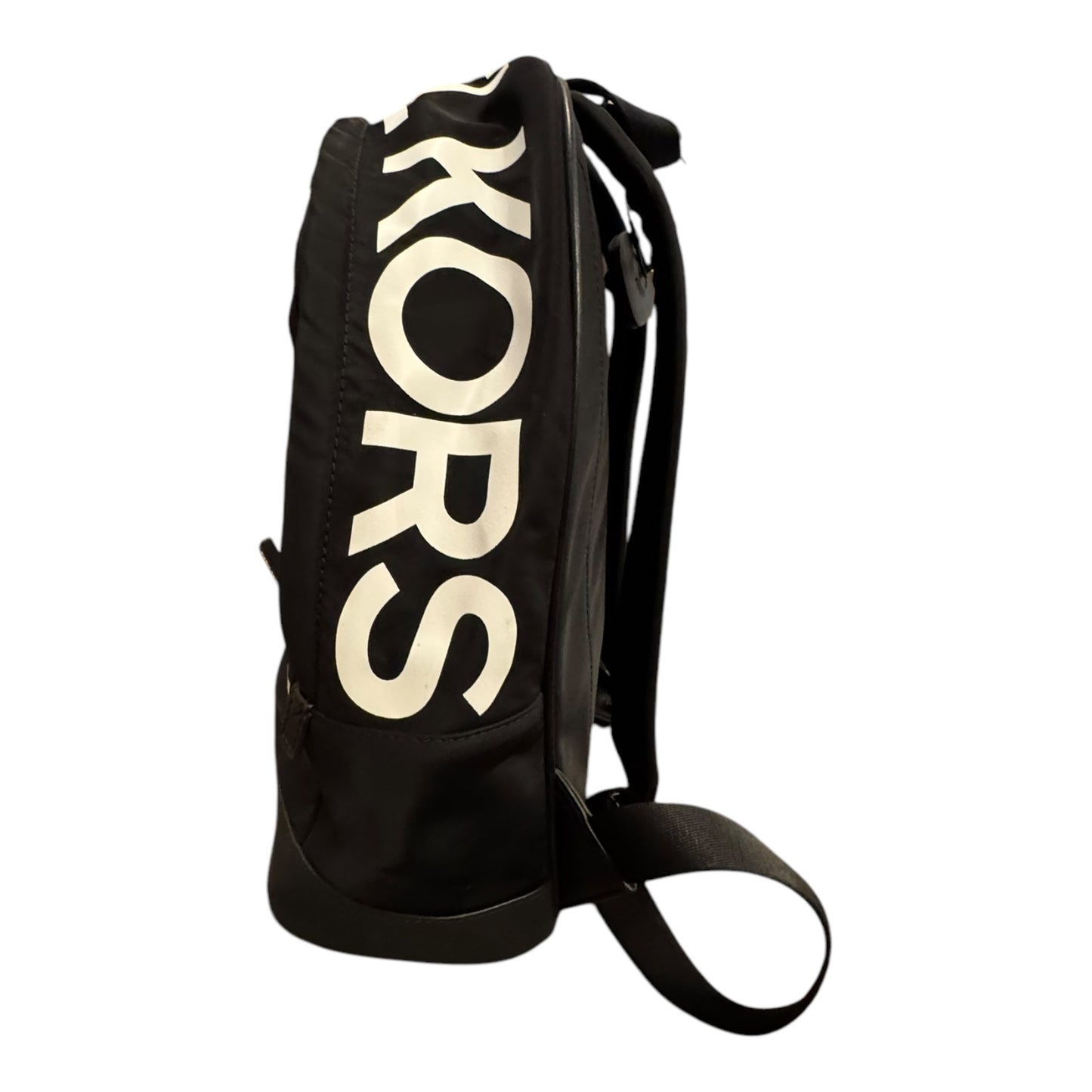Backpack Designer By Michael Kors In Black & White, Size:Large