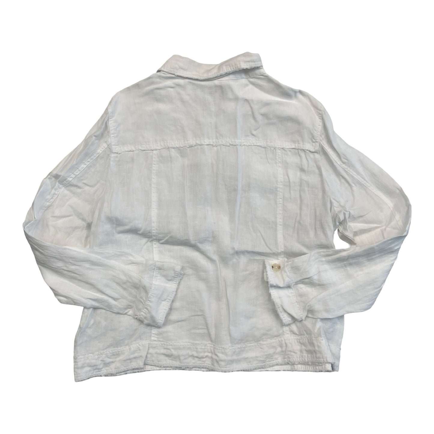 Blazer By Charter Club In White, Size:1X