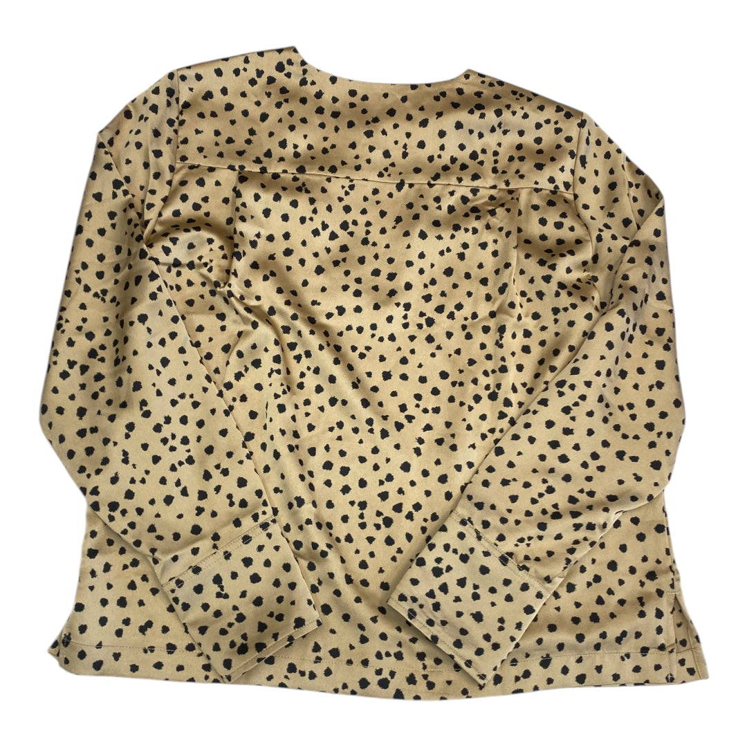 Top Ls By Loft In Animal Print, Size:S