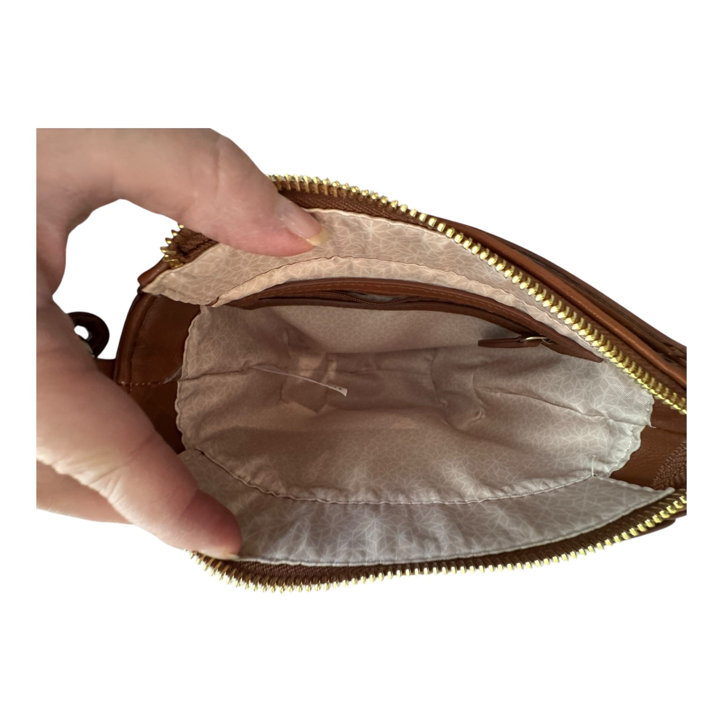 Handbag By Cmc In Brown, Size:Small