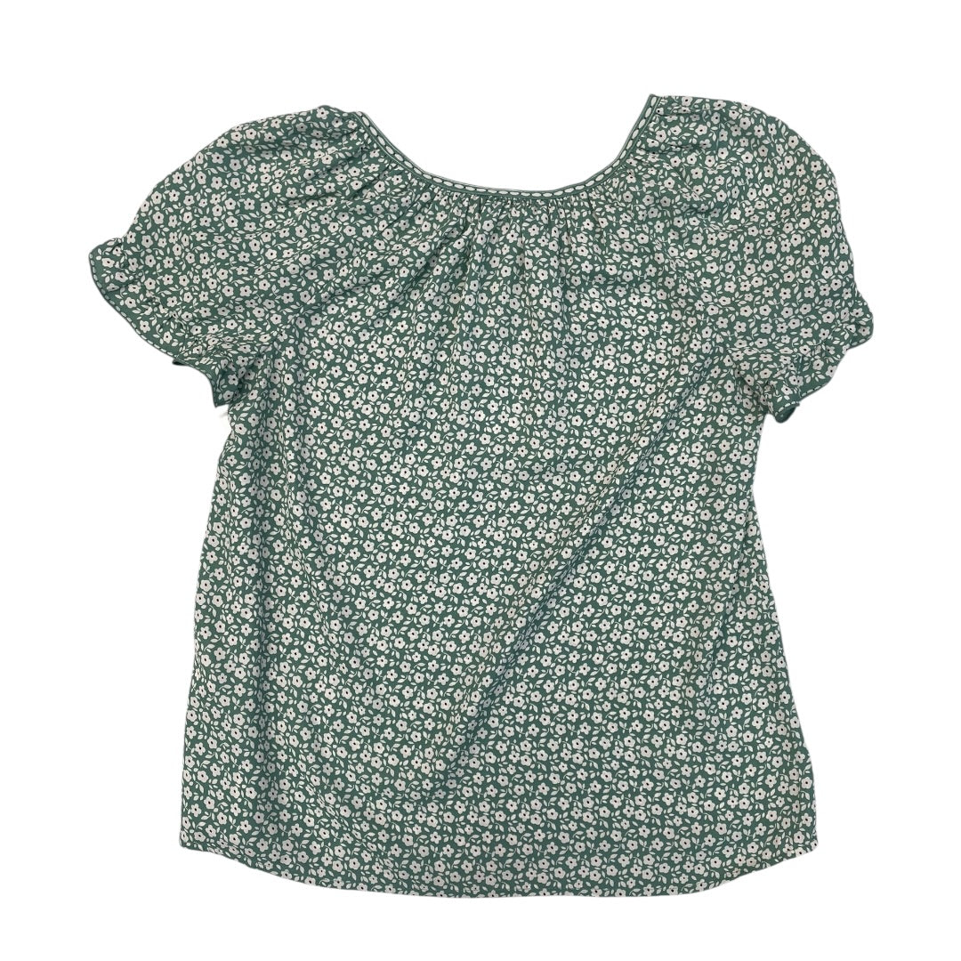 Top Ss By Max Studio In Green & White, Size:M