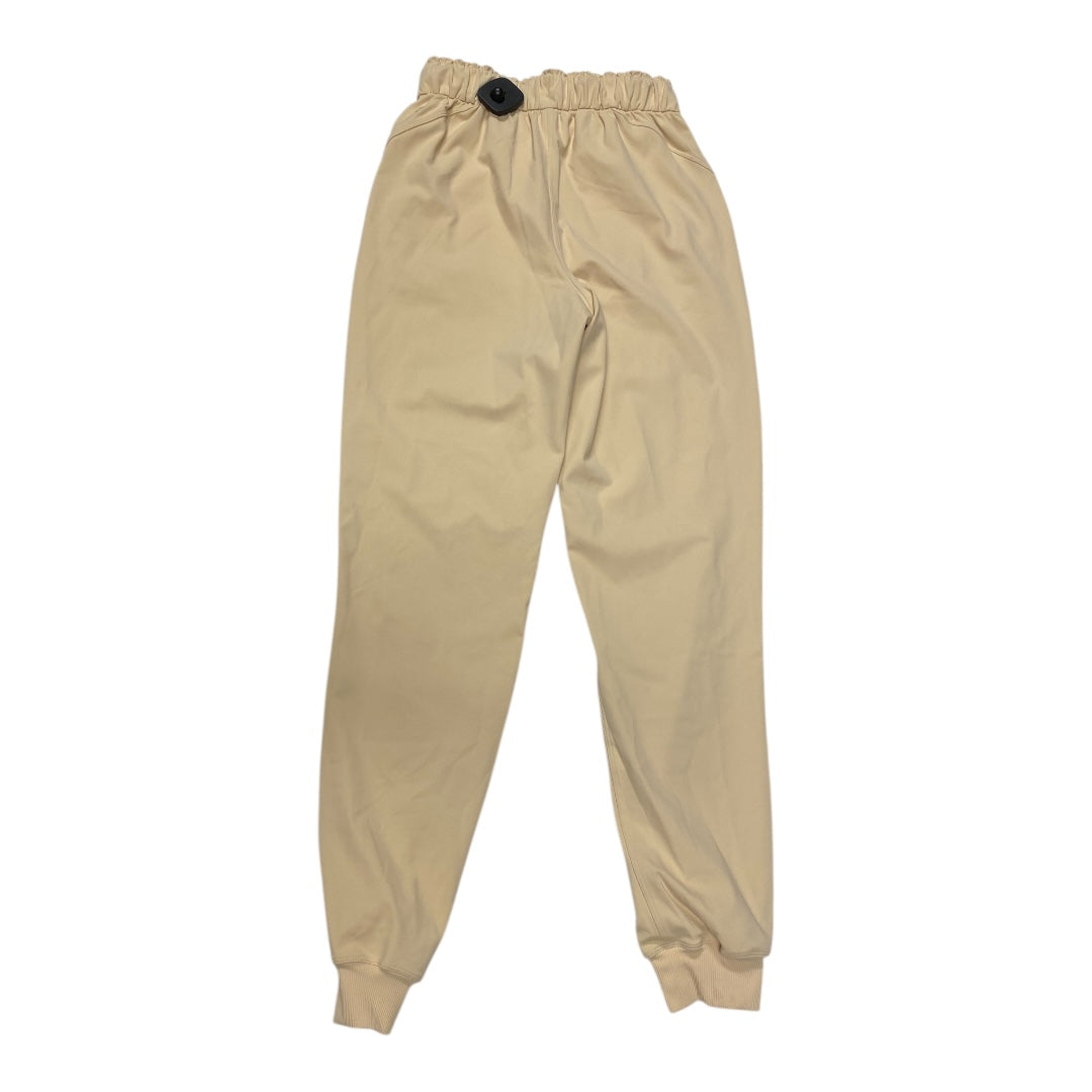 Athletic Pants By Lululemon In Yellow, Size:2