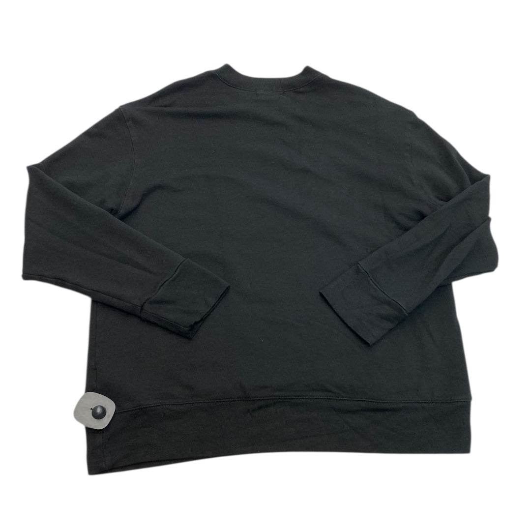 Top Ls By monrow In Black, Size:S