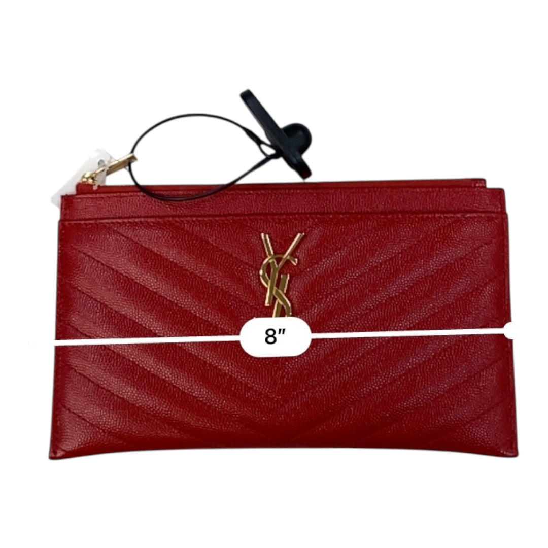Wallet Luxury Designer By Yves Saint Laurent, Size: Large