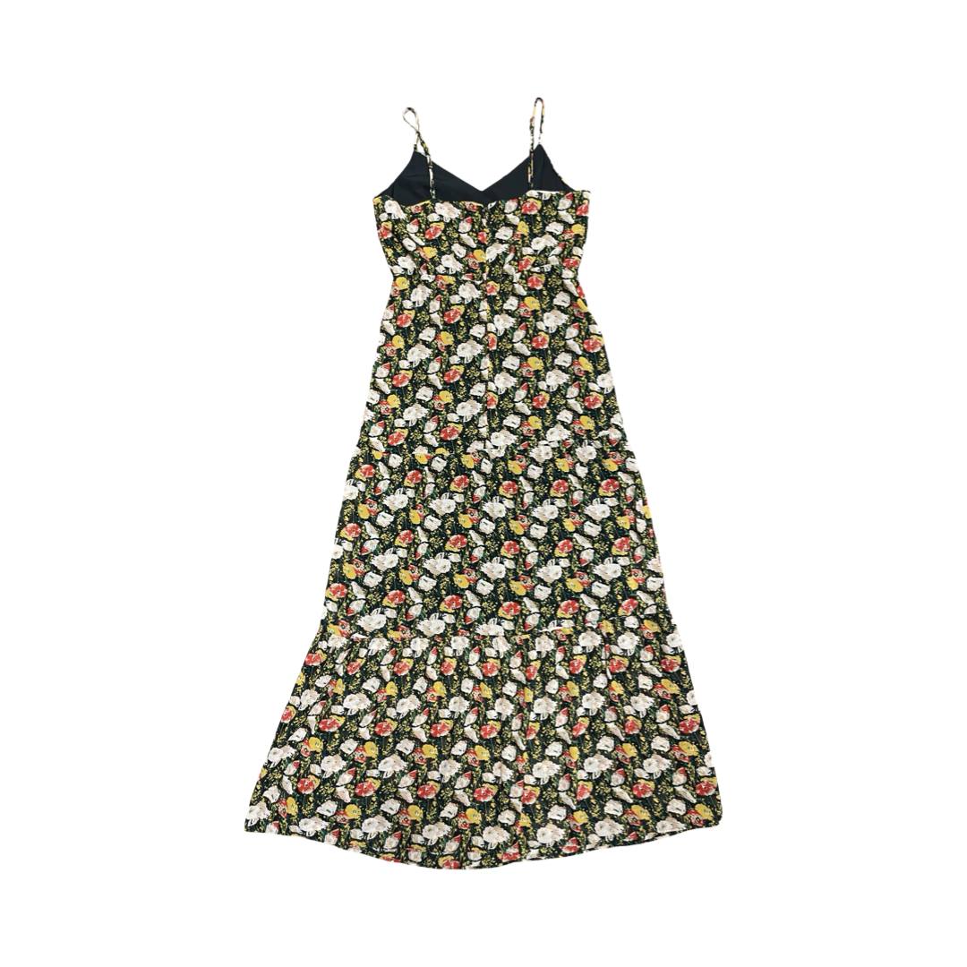 Dress Casual Maxi By J. Crew In Floral Print, Size:4