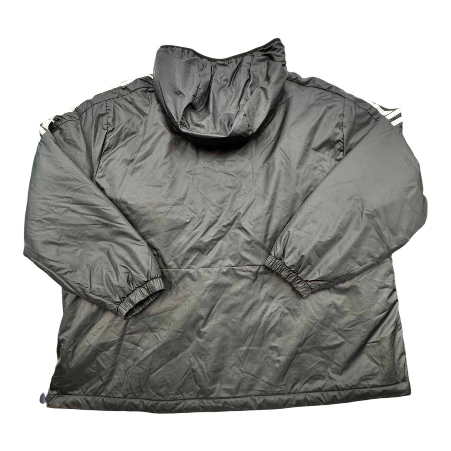 Jacket Windbreaker By Adidas In Black, Size:4X