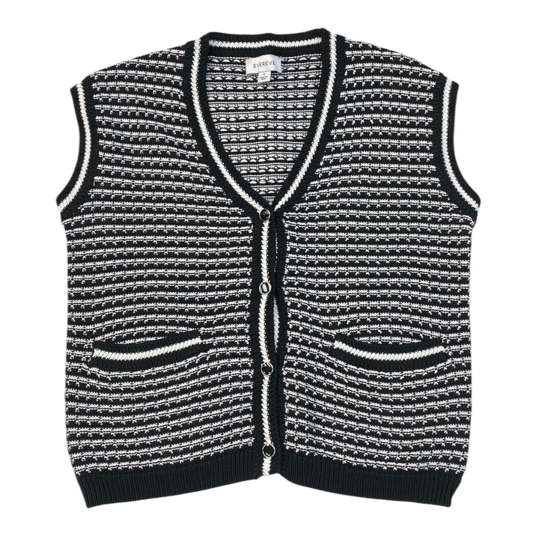 Sweater Ss By Evereve In Black & White, Size:S