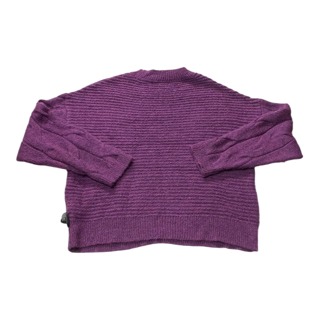 Sweater By Anthropologie In Purple, Size:Xs