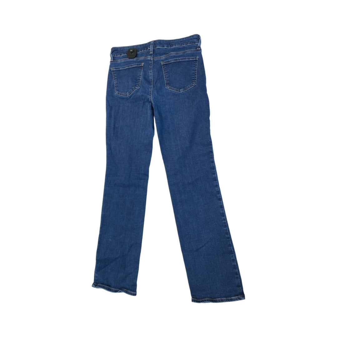 Jeans Straight By Not Your Daughters Jeans In Blue Denim, Size:8