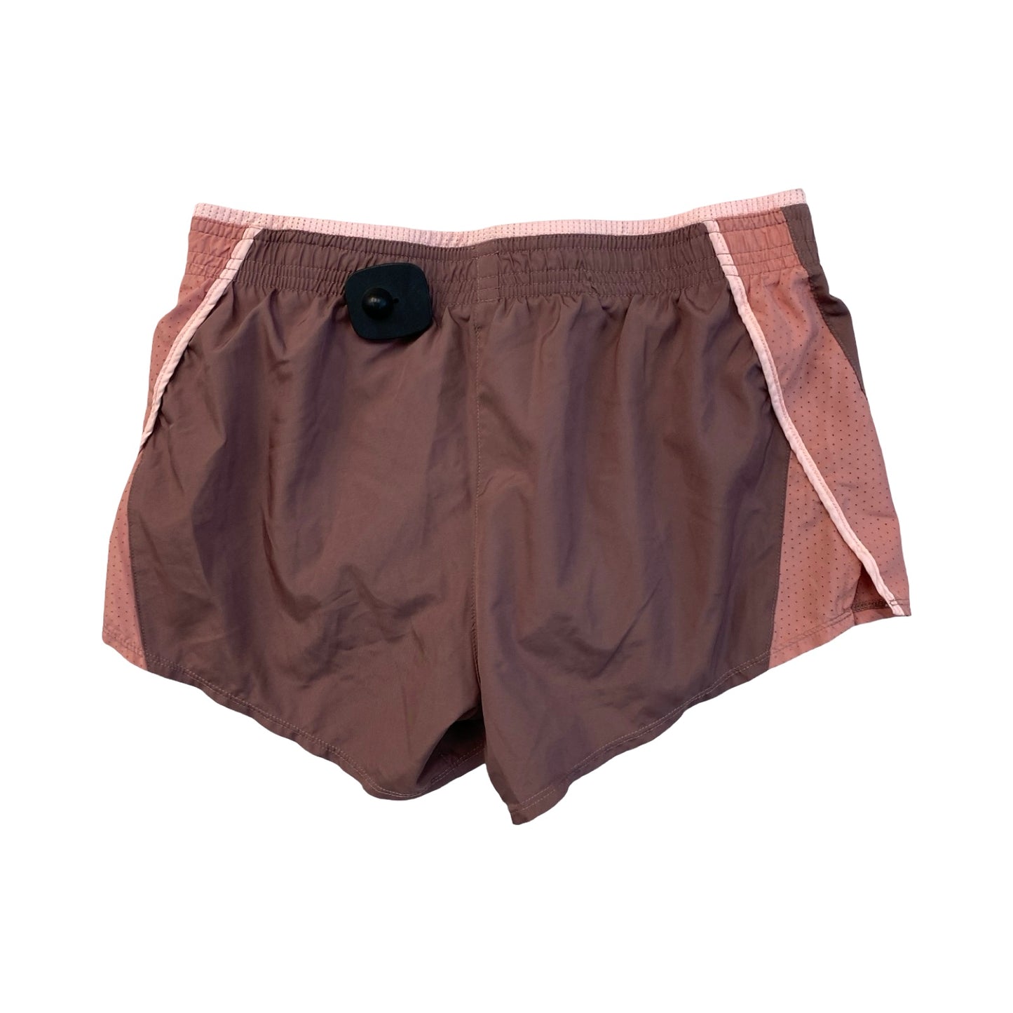 Athletic Shorts By Nike In Brown & Pink, Size:M