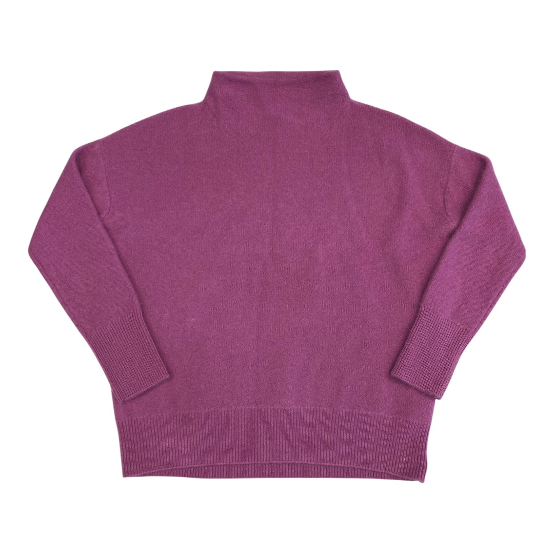 Sweater Designer By Vince In Purple, Size:Xs